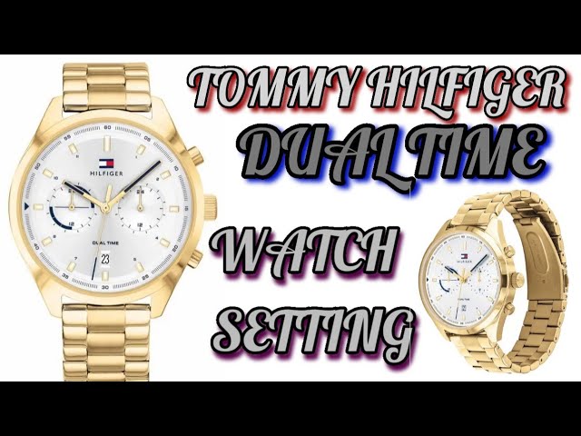 Time Hilfiger #navyawatchgallery - Watch Configuration YouTube Tommy Time Dual