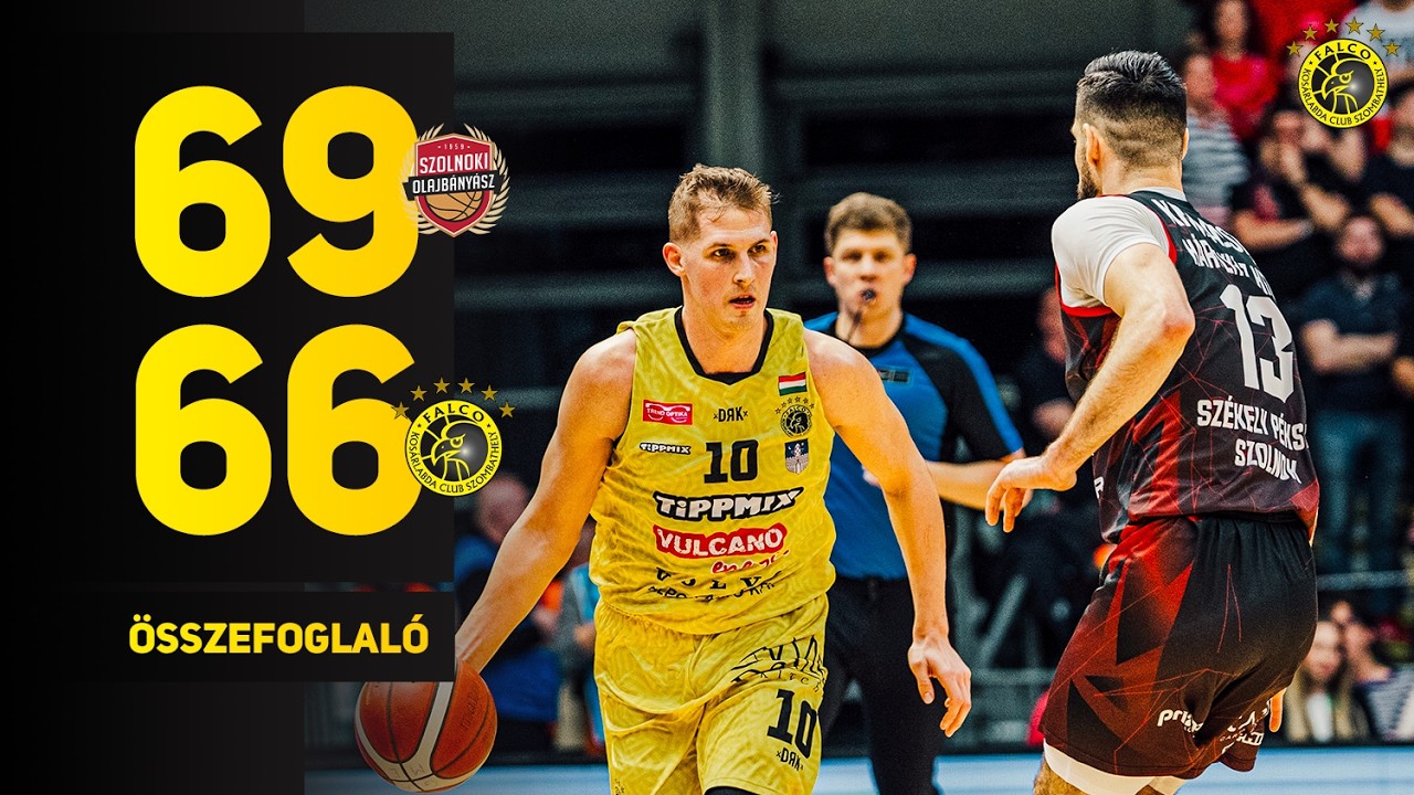 ÖSSZEFOGLALÓ || ⚫ SZOLNOK - FALCO 🟡