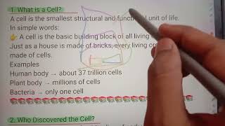 What is a cell ? Part 1