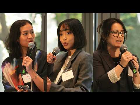 2025 Julia S. Gouw Short Film Challenge Grantees at the Fourth Annual AWE Luncheon