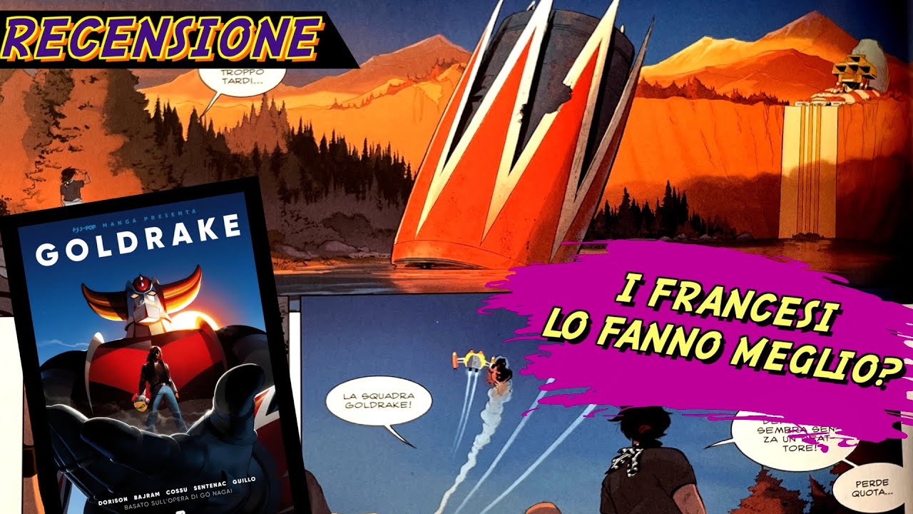 Goldrake Recensione Fumetto - Quando i Francesi ti danno dimostrazione della LORO Nona Arte