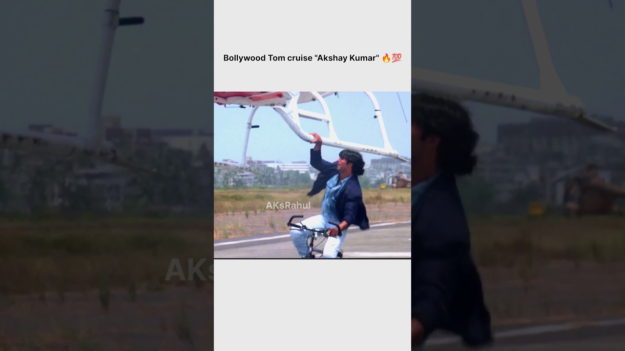Tom cruise❌ Akshay Kumar✅ 