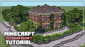 Minecraft Victorian House Tutorial - 1  - Easy Minecraft House Tutorial