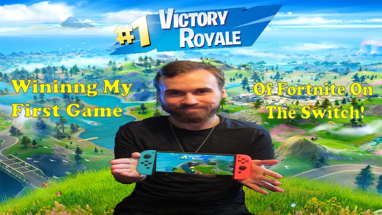 Can You Believe This?! - Winning My First Game of Fortnite on the Nintendo Switch! - YouTube