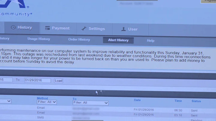 How to Use the History Tab in JEA MyWay's MyUsage Account