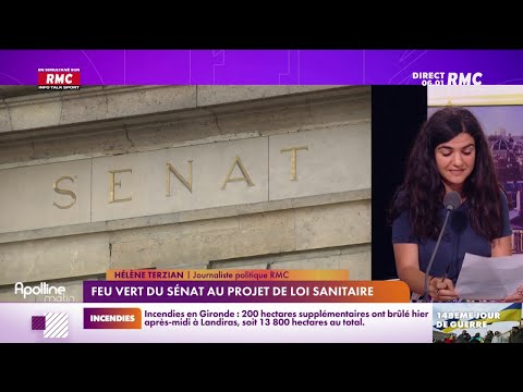 Feu vert du Sénat au projet de loi sanitaire