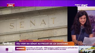 Feu vert du Sénat au projet de loi sanitaire