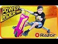 Unboxing RAZOR Power Wheels Rider 360 from Toys R Us, Kids Toys Review - TigerBox HD