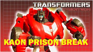 Transformers Play War for Cybertron Part 6 (Kaon Prison Break) #transformers