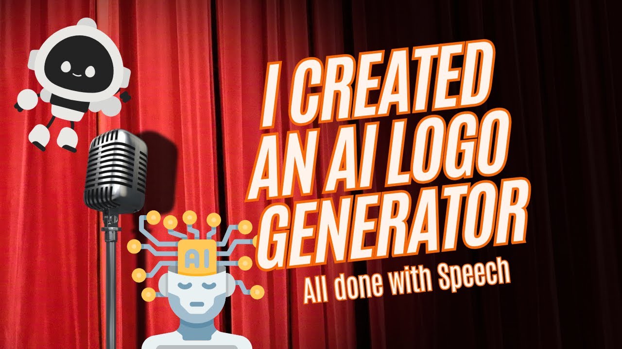 I Created an AI Logo Generator with Speech Recognition