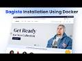 How to Install Bagisto via Docker