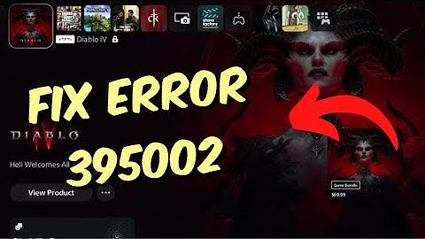 How To Fix Diablo 4 Error Code 395002 "Account Is Currently Locked: - PS4/PS5