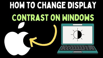 How to Change Display Contrast on Mac