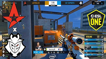 Astralis vs G2 - ESL One ROAD TO RIO MAJOR - HIGHLIGHTS | CSGO