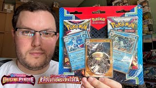 ON TENTE NOTRE CHANCE AVEC CES NOUVEAUX ITEMS ! Ouverture de 5 Duopacks Boosters Pokémon [EB11/EV02]