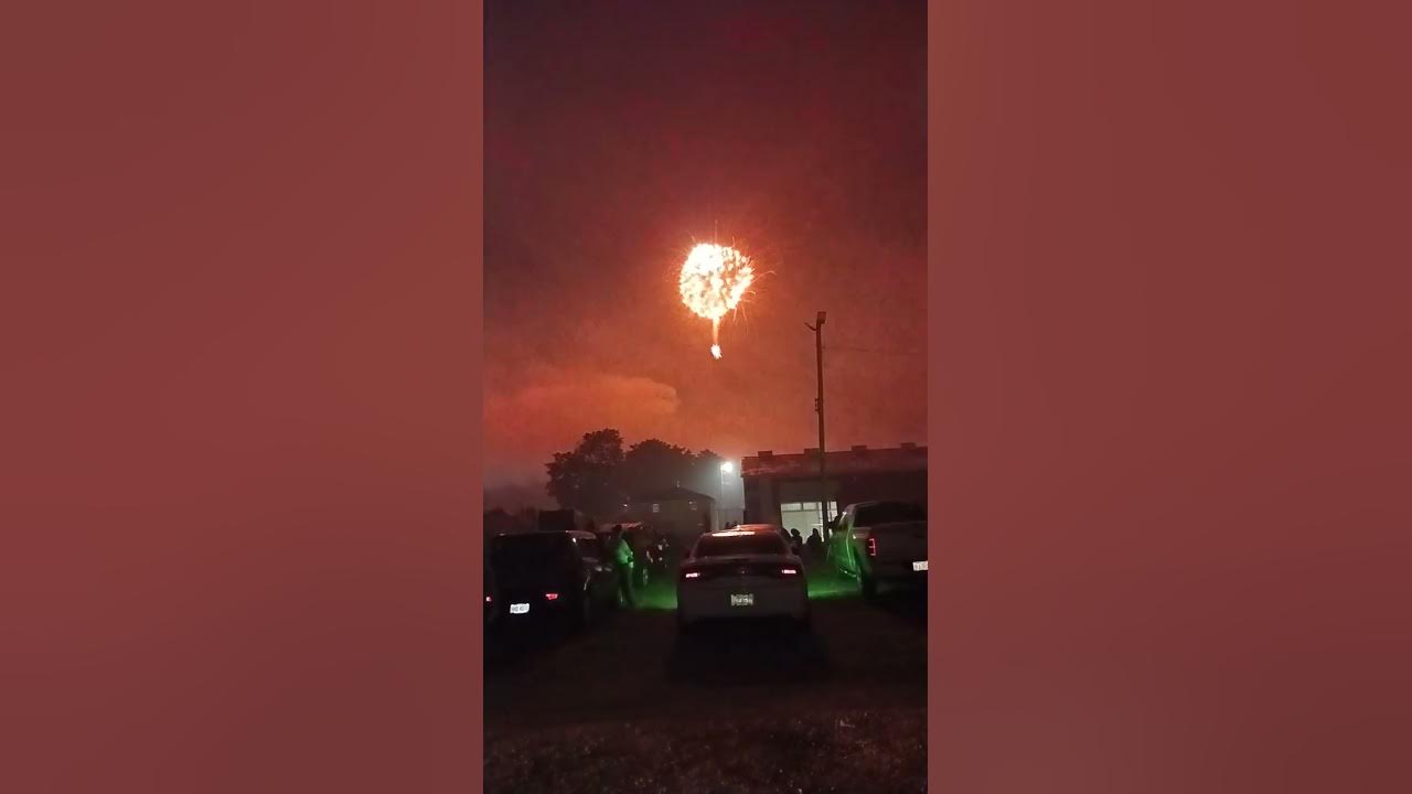 2023 Lancaster ohio fairfield County fireworks show with my family ️