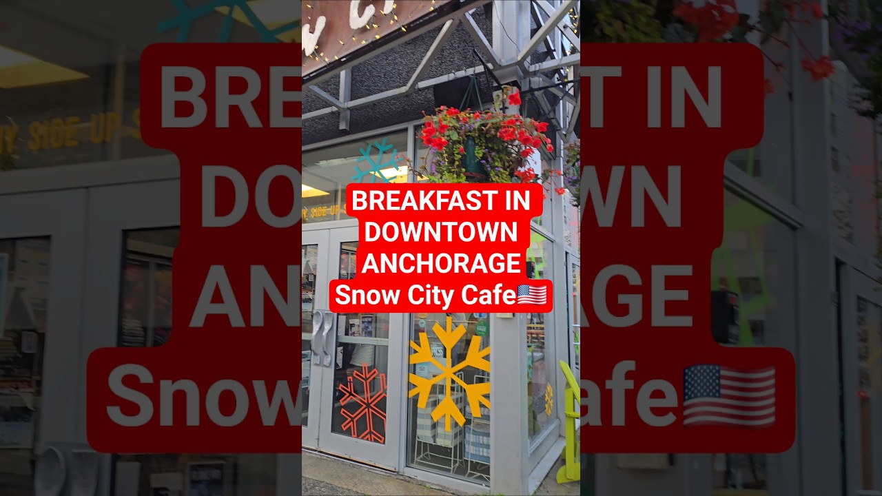 BREAKFAST IN DOWNTOWN ANCHORAGE | Anchorage's Most Famous Breakfast Spot 