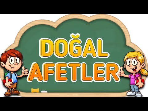 Doğal Afetler Şarkısı | İlkokul Şarkıları | Sel, Yangın