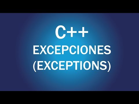 Video: ¿Cuántos tipos de manejo de excepciones hay en C ++?