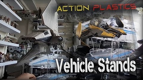 ACTION PLASTICS | Acrylic Star Wars 3.75 Vehicle Stands 😍👌