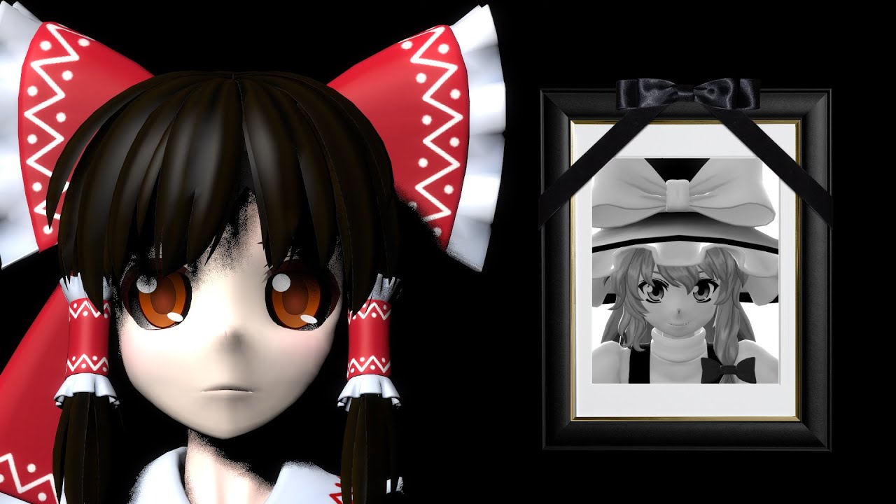 魔理沙を殺され復讐の鬼と化した霊夢