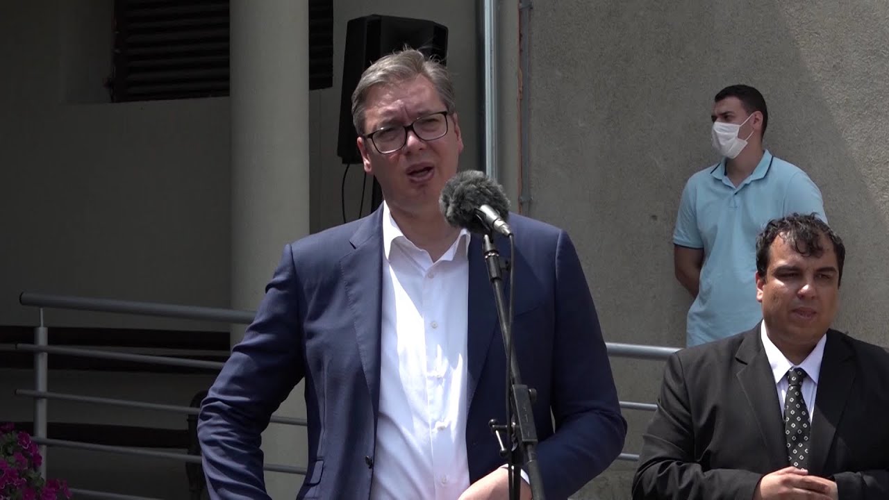 Predsednik  Srbije Aleksandar Vučić posetio Rekovac