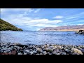 NO ADS - Lake Hāwea NZ: Calming Waves &amp; Mountain Views with Ambient Harp Music | Relax, Study, Sleep