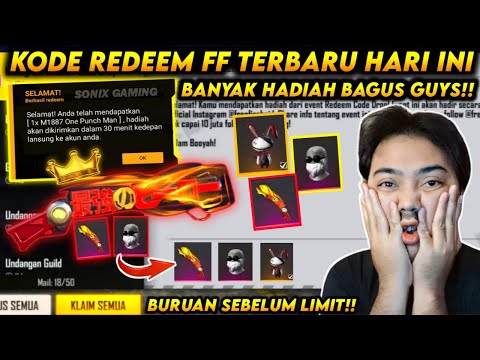 KODE REDEEM FREE FIRE TERBARU 8 FEBRUARI 2024 HARI INI