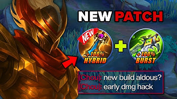 ABUSING THIS NEW PATCH BUILD!!! ALDOUS 100% NEW META EARLY INSANE DAMAGE BUILD🔥 (you must try!!!)