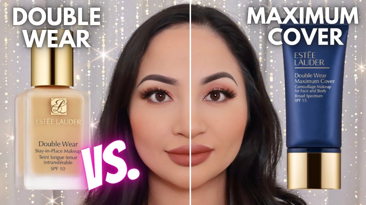 ESTEE LAUDER WEAR VS. MAXIMUM FOUNDATION | Review & 12 Hour Wear Test | Kirsty Lo YouTube