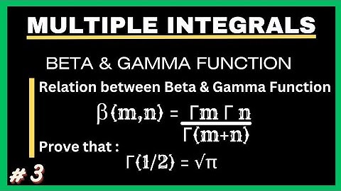 Beta & Gamma Function||L-3||Multiple Integral||Engineering Mathematics||Mathematics Education