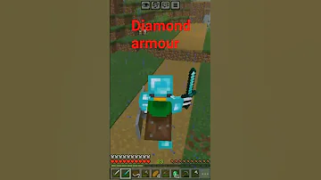 Minecraft Diamond Armour 