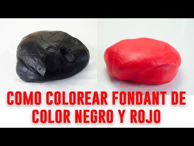 Diorizella En Casa: 5 Consejos para pintar fondant color negro