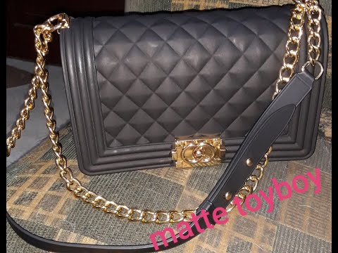 TOYBOY BAG HILLARY UNBOXING (Chanel Le Boy quilted inspired) 