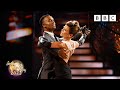 Annabel Croft and Johannes Radebe Waltz to Moon River by Audrey Hepburn ✨ BBC Strictly 2023