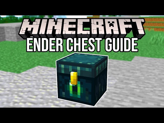 What To Put In An Ender Chest! ▫ The Minecraft Survival Guide