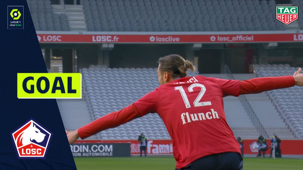 Goal Yusuf YAZICI (65' - LOSC LILLE) LOSC LILLE - AS MONACO (2-1) 20/21