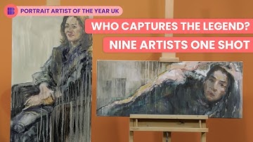Nigel Havers Sits For Portrait Artist Competition