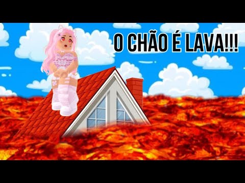 ROBLOX O CHÃO É LAVA - CAIU MORREU - FOMOS MT BEM - TOTOY GAMES @NEWxXx  Games #roblox