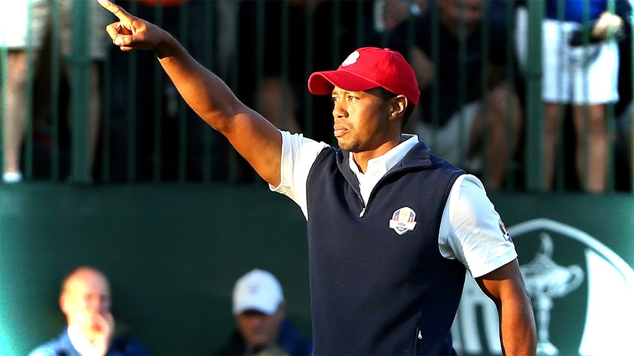 Tiger Woods Amazing Highlights From The Ryder Cup Youtube Youtube Ryder Cup 2022 Tiger Highlights