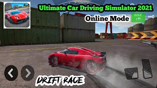 Ultimate Car Driving Simulator 2021 || Koenigsegg Agera Online Mode Drift Race 🔥Android Gameplay screenshot 5