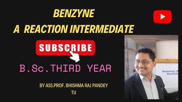 #benzyne#reactionintermediate#bsc3rdyear