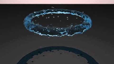 Water RealFlow Maya Test