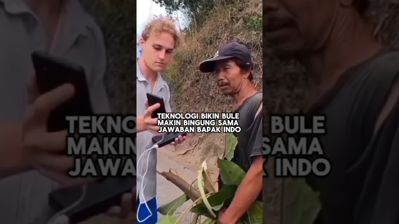 Gunain Teknologi Abang Bule Tetap Miskomunikasi 😆