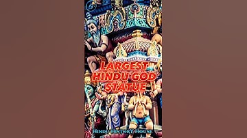 Largest Hindu Gods Statue in the world 🌍🚩 #shorts #ytshorts #hinduism