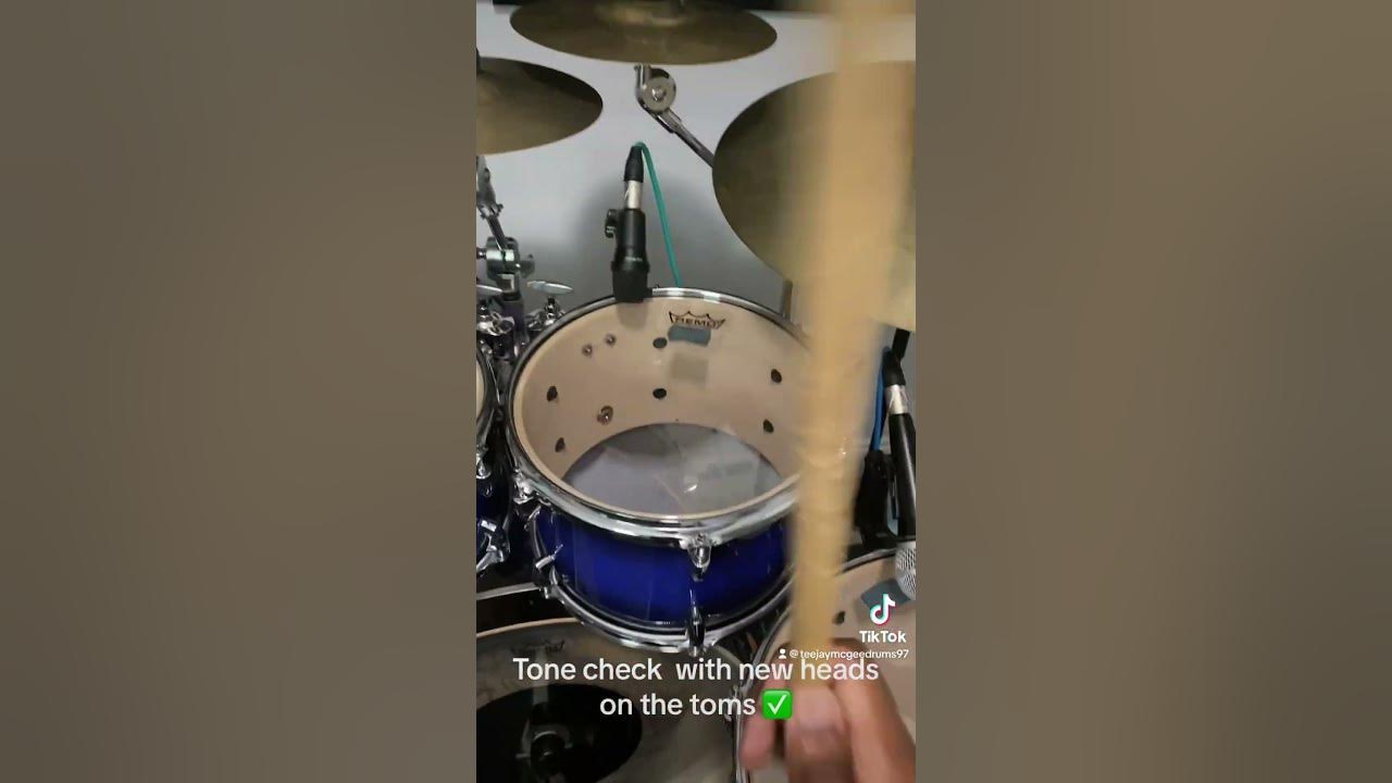 NEW !!! Tom Heads . Remo Emperor Clear with Ambassadors 🔥🔥🥁🥁🥁 YouTube