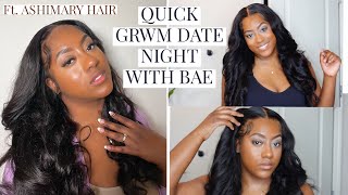 GRWM FOR MY DATE WITH BAE | ASHIMARY HAIR