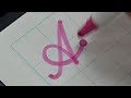 Amazing handwriting with a Kuretake ZIG CLEAN COLOR DOT | Neat and clean | Calligraphy