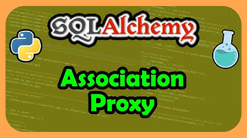 Python SQLAlchemy ORM - Association Proxy