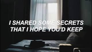 The night I drove alone - Citizen // lyrics